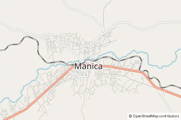 Mapa Manica