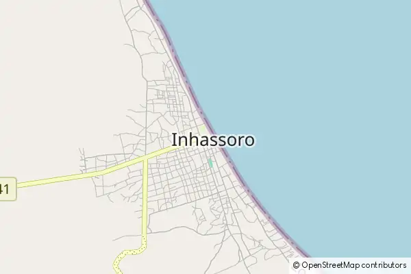 Mapa Inhassoro