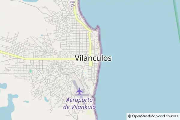 Mapa Vilanculos