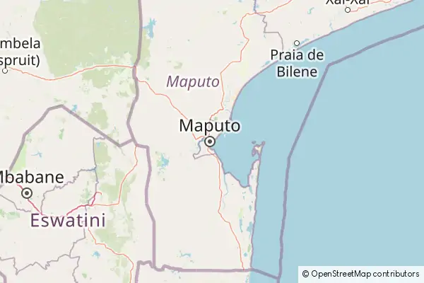 Mapa Maputo