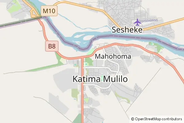 Mapa Katima Mulilo