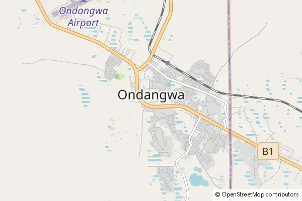 Mapa Ondangwa