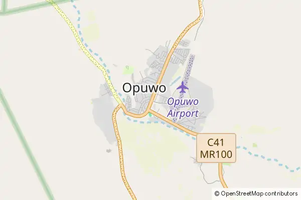 Mapa Opuwo