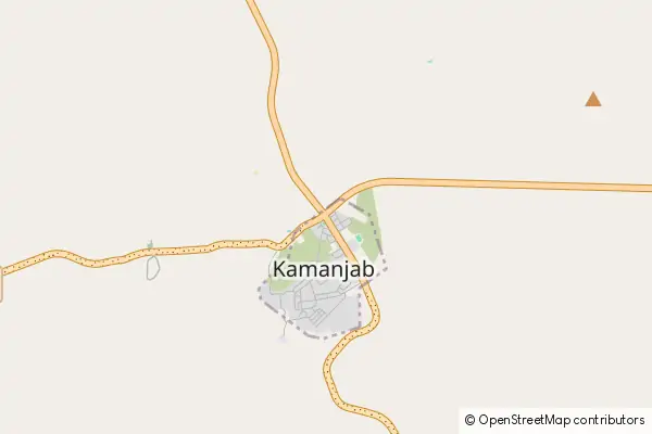 Mapa Kamanjab