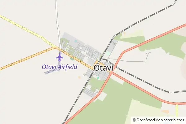 Mapa Otavi