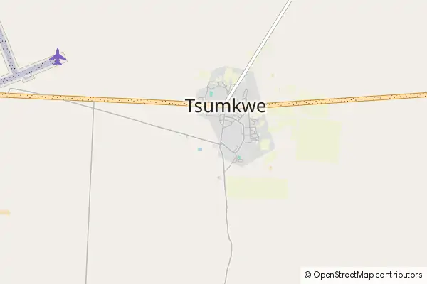 Mapa Tsumkwe
