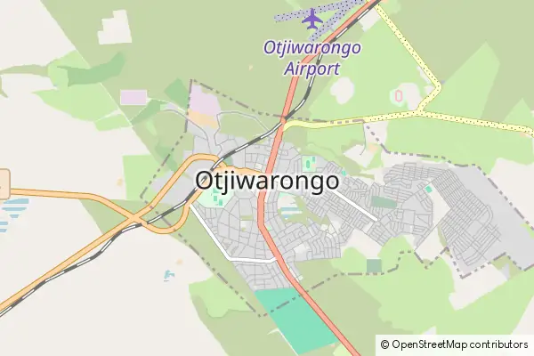 Mapa Otjiwarongo