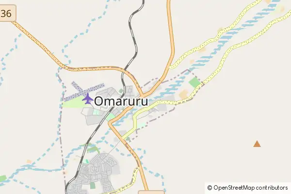 Mapa Omaruru