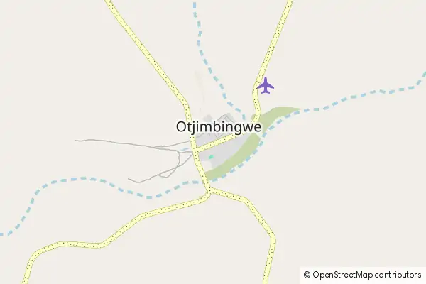 Mapa Otjimbingwe