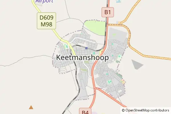 Mapa Keetmanshoop