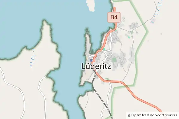 Mapa Lüderitz