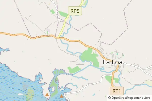 Mapa La Foa