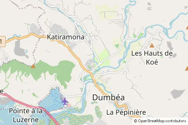 Mapa Dumbéa