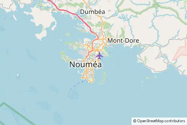 Mapa Numea