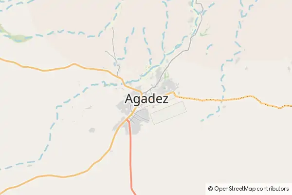 Mapa: Agades • © OpenStreetMap contributors Mapa Agades