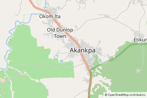 Mapa Akampa