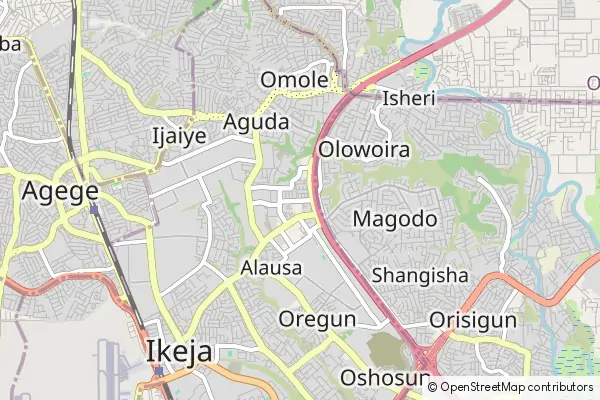 Mapa Alausa