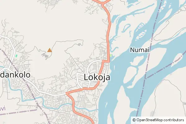 Mapa Lokoja