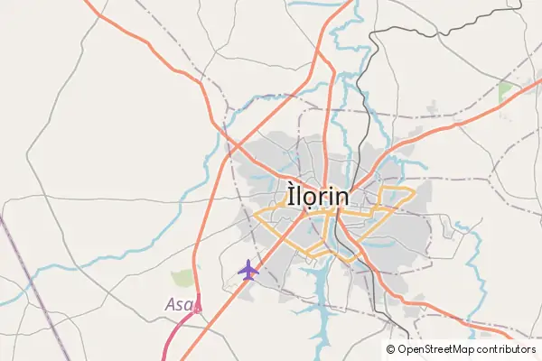 Mapa Ilorin