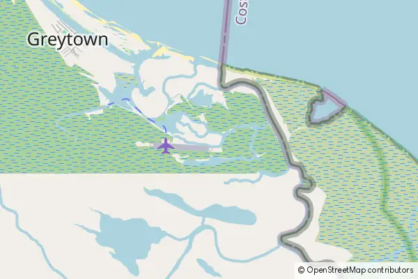 Mapa: San Juan del Norte • © OpenStreetMap contributors Mapa San Juan del Norte