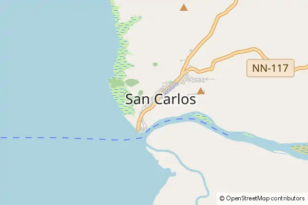 Mapa San Carlos