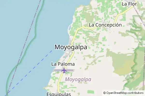 Mapa Moyogalpa