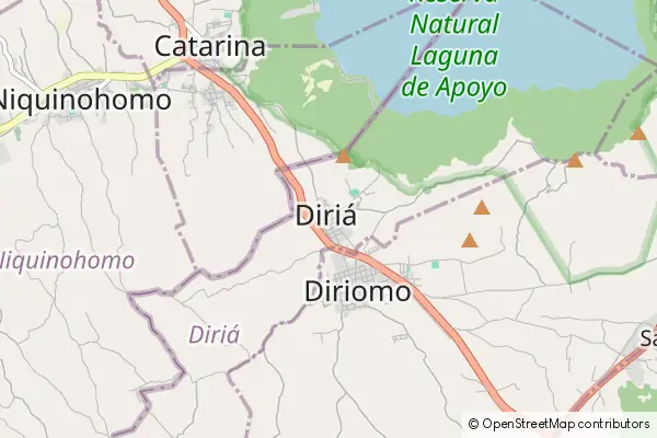 Mapa Diriá