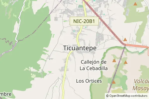 Mapa Ticuantepe