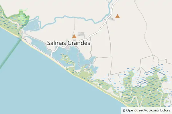 Mapa: Salinas Grandes • © OpenStreetMap contributors Mapa Salinas Grandes