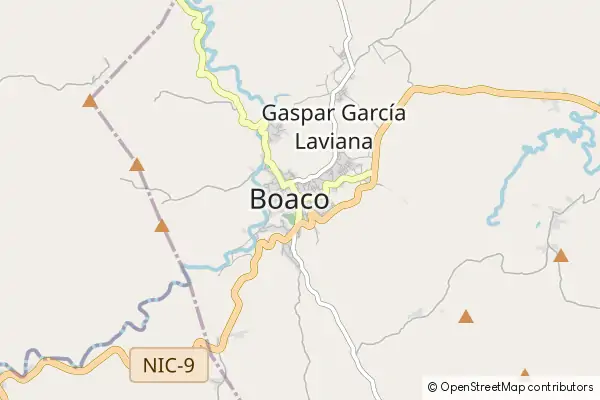 Mapa Boaco
