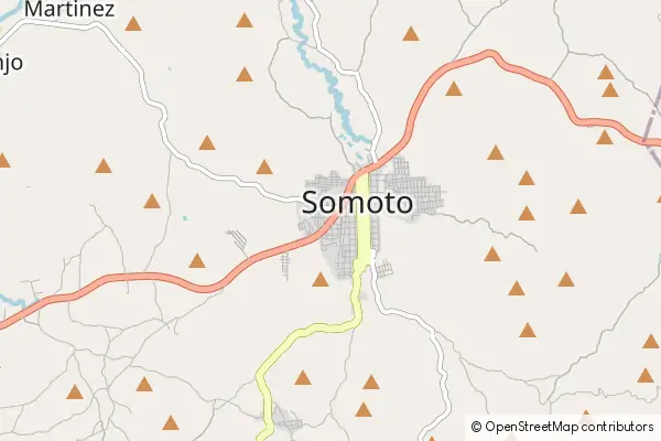 Mapa Somoto