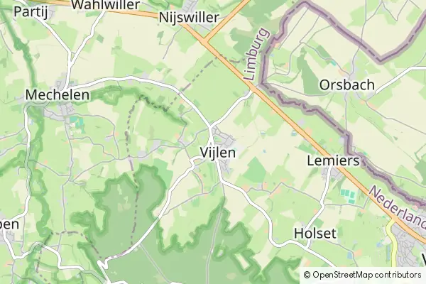 Mapa Vijlen