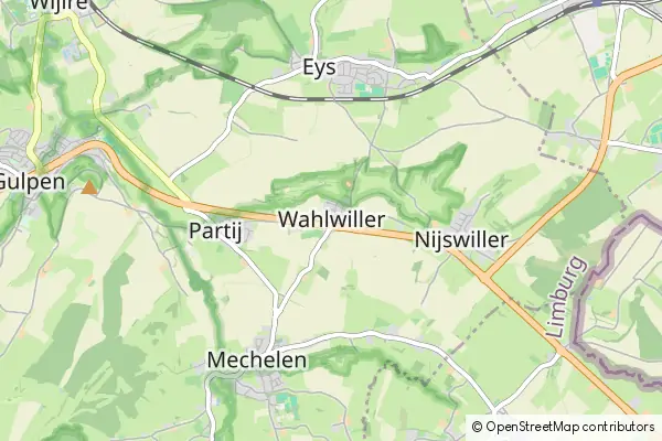 Mapa Wahlwiller