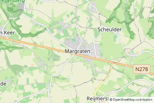 Mapa Margraten