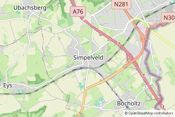 Mapa Simpelveld