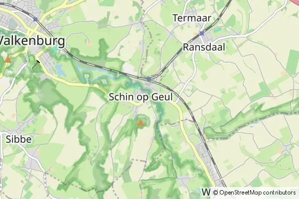 Mapa Schin op Geul