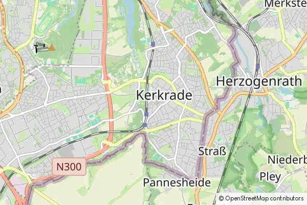 Mapa Kerkrade