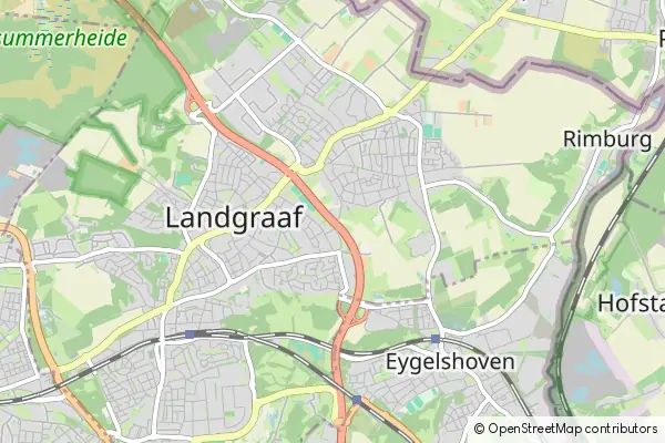 Mapa Landgraaf