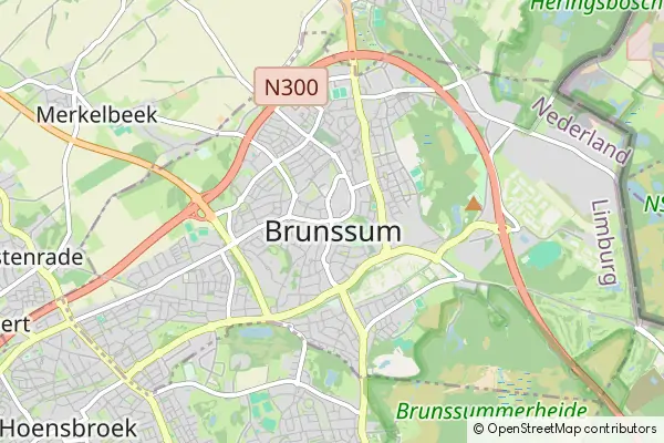 Mapa Brunssum