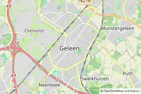 Mapa Geleen