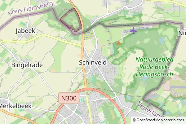 Mapa Schinveld