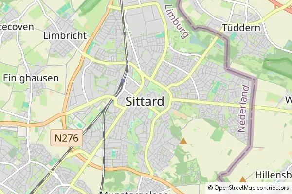 Mapa Sittard