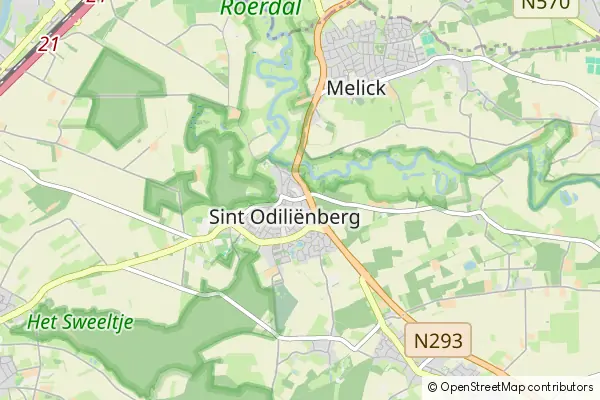 Mapa Sint Odiliënberg