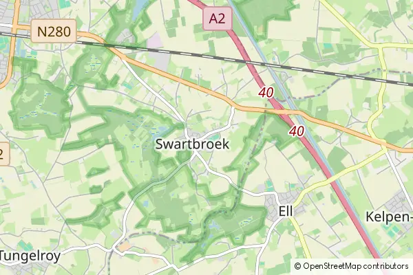 Mapa Swartbroek