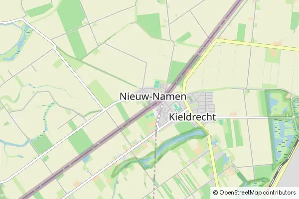 Mapa Nieuw-Namen