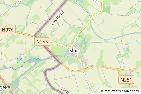 Mapa Sluis