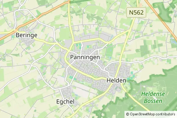 Mapa Panningen