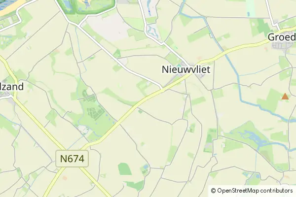 Mapa Nieuwvliet