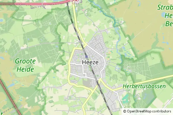 Mapa Heeze