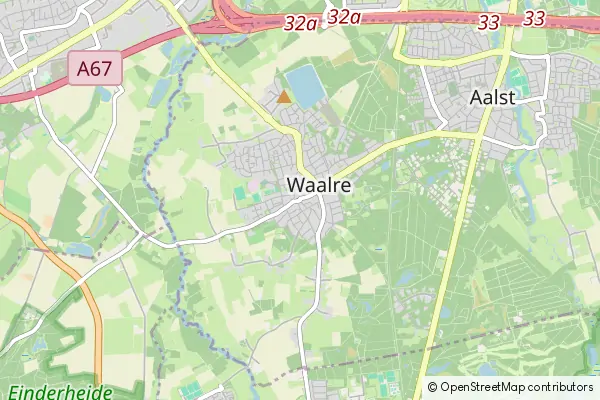 Mapa Waalre